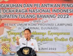 Usai Dilantik Ketua Harian KONI Lampung, Pengurus KONI Tulang Bawang Bidik Prestasi