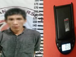 Simpan Narkotika di Saku Baju, Warga Bawang Latak Ditangkap Polres Tulang Bawang