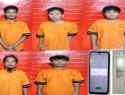 Lima Pelaku Ditangkap Polisi Dalam Kasus Curas Rumah di Penawar Jaya