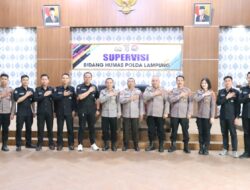 Bid Humas Polda Lampung Lakukan Supervisi yang Dipusatkan di Polres Tulang Bawang