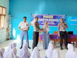 Satlantas Polres Tulang Bawang Secara Masif Gelar Police Goes To School