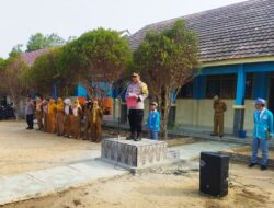 Cegah Kenakalan Remaja, PJU Polres Tulang Bawang Serentak Jadi Pembina Upacara