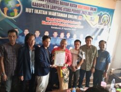 PD IWO Way Kanan Periode 2023-2028 Terima SK dari Pusat