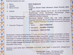 PD IWO Way Kanan Terima STLK dari Badan Kesbangpol