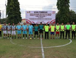 Semarak Hari Bhayangkara Ke 78, Polres Way Kanan Gelar Kapolres Cup Fun Fooball