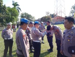 Bid Propam Polda Lampung Laksanakan Gaktiblin dan Mitigasi Pelanggaran Disiplin di Polres Way Kanan.