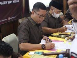 KPU kabupaten Way Kanan Tetapkan Calon Bupati dan Wakil Bupati Way Kanan Tahun 2024