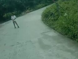 Resahkan Sopir, Aksi Pungli di Jalan Cor Beton Desa Kurup Dilaporkan ke Polisi