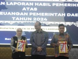 Plt. Bupati Ayu Asalasiyah Terima Opini WTP Ke-15 , Bukti Komitmen tata kelola keuangan Pemkab Way Kanan