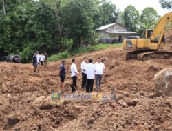 Bupati Agus Istiqlal Tinjau Land Clearing Lokasi RS Tipe C Pesibar