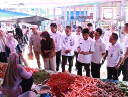 Cegah Inflasi, Pemkab Way Kanan Gelar Sidak Dan Operasi Pasar Murah