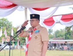 Apel Besar Hari Pramuka Ke-64, Sekda Machiavelli Tekankan Pentingnya Ketahanan Bangsa