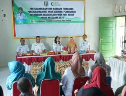 Wujudkan Masyarakat Sehat Dan Mandiri, Pemkab Way Kanan Distribusikan Bantuan Pangan Bergizi