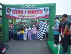 Bupati Ayu Lepas Jalan Sehat HUT Ke-80 TNI, Wujud Sinergi Dan Kebersamaan TNI dan Rakyat