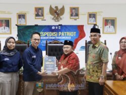 Wakil Bupati Irawan Topani Hadiri Audiensi dan Temu Pamit Tim Ekspedisi Patriot di Pesibar