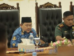 Wakil Bupati Pesibar Irawan Topani Pimpin Rakor Pilratin Serentak 2026
