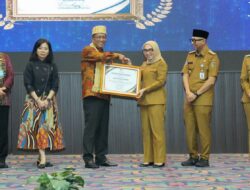 Bupati Way Kanan Hadiri Peresmian Posbakum Desa Dan Kelurahan Se-Lampung