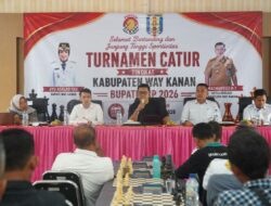 Sekda Machiavelli Buka Turnamen Catur HUT Ke-81 RI, Dorong Pembinaan Atlet Generasi Muda
