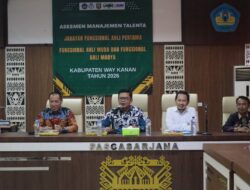 Pemkab Way Kanan Perkuat Manajemen Guru, 861 Peserta Ikuti Talent Pool 2026